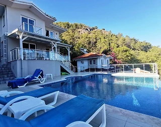 Ortaca Sarıgerme'de Muhteşeme Doğada, Özel Havuzlu, Ferah Villa - 1