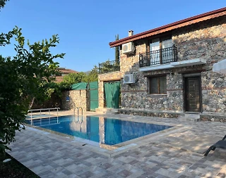 Fethiye Kayaköy'de Otantik Tasarımlı, Özel Havuzlu, 4+1 Villa - 5