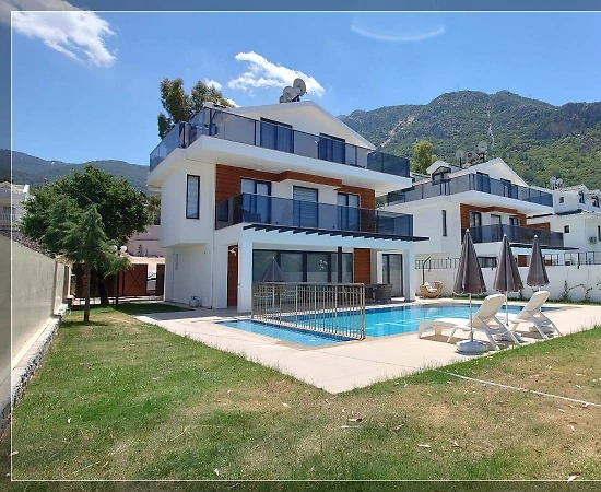 Fethiye Ovacık'da Geniş Aileler İçin Uygun, Özel Havuzlu, Kiralık Villa - 1