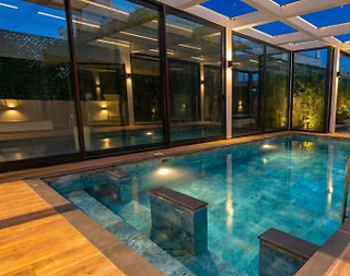 Fethiye Ölüdeniz'de Merkezi Konumda, Özel Havuzlu, Lüks Villa - 5