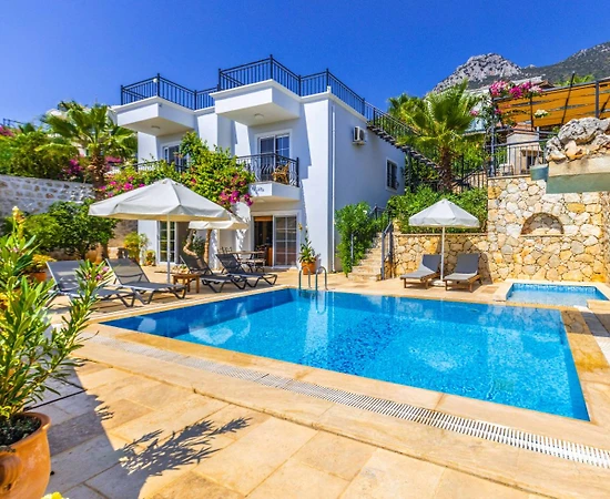 Kaş Kalkan'da Doğayla Baş Başa, Özel Havuzlu, 8 Kişilik Villa - 1