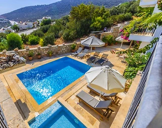 Kaş Kalkan'da Doğayla Baş Başa, Özel Havuzlu, 8 Kişilik Villa - 5