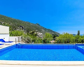 Kaş İslamlar'da Erişilebilir Konumda, Özel Havuzlu, Modern Villa - 2