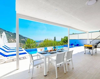 Kaş İslamlar'da Erişilebilir Konumda, Özel Havuzlu, Modern Villa - 4