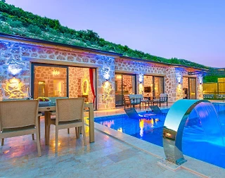 Kaş Sarıbelen'de Enfes Doğada, Özel Havuzlu, Konforlu Villa - 3