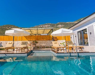 Kaş Bezirgan'da Konforlu Tasarımlı, Özel Havuzlu, 2+1 Villa - 2