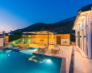 Kaş Bezirgan'da Konforlu Tasarımlı, Özel Havuzlu, 2+1 Villa - 4