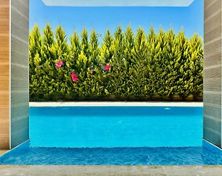 Kuşadası Değirmendere'de Geniş Bahçeli, Özel Havuzlu, Modern Villa - 4