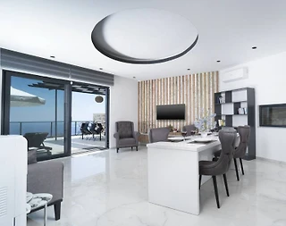 Kaş İslamlar'da Deniz Manzaralı, Özel Havuzlu, 8 Kişilik, Kiralık Villa - 4