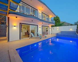 Kaş Kalkan'da Sakin Konumda, Özel Havuzlu, Konforlu Villa - 2