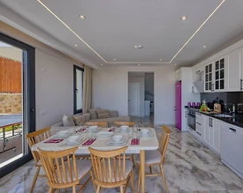 Kaş Çukurbağ'da Sakin Konumda, Özel Havuzlu, 3+1 Villa - 3