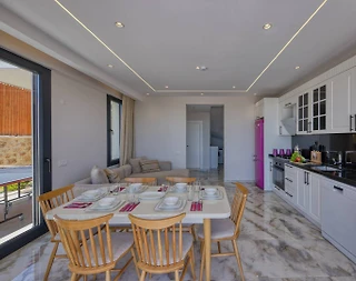 Kaş Çukurbağ'da Sakin Konumda, Özel Havuzlu, 3+1 Villa - 3