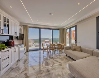 Kaş Çukurbağ'da Sakin Konumda, Özel Havuzlu, 3+1 Villa - 4
