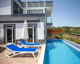 Kaş Gelemiş'te Balayı Çiftlerine Uygun, Özel Havuzlu, Jakuzili Villa - 2