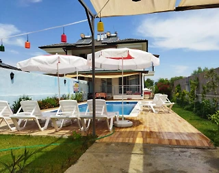 Muğla Ortaca'da Kalabalık Ailelere Uygun, Özel Havuzlu, Modern Villa - 2