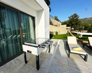 Kaş İslamlar'da Muhteşem Manzaralı, Jakuzili, Kiralık Balayı Villası - 5