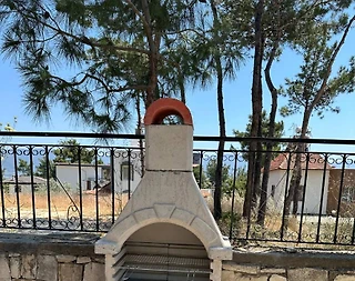 Kuşadası Soğucak'da Samos Adası Manzaralı, Özel Havuzlu, Lüks Villa  - 5