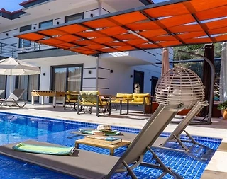 Kaş Patara'da Sakin Konumda, Özel Havuzlu, Konforlu Villa - 1