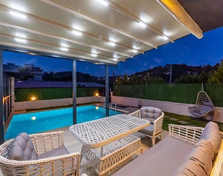 Fethiye Çiftlik'te Merkeze Yakın Konumda, Özel Havuzlu, Lüks Villa - 4