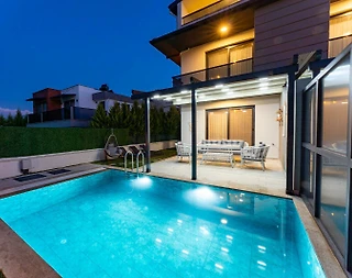 Fethiye Çiftlik'te Merkeze Yakın Konumda, Özel Havuzlu, Lüks Villa - 3