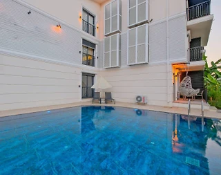 Muğla Fethiye'de Elverişli Konumda, Ortak Havuzlu, Tatil Evi - 5