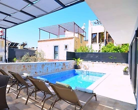 Kaş Kalkan'da Denize Yakın, Özel Havuzlu, Kiralık Villa - 3