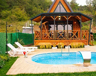 Sapanca Geyve'de Doğa İçerisinde, Özel Havuzlu, Manzaralı Bungalov - 1