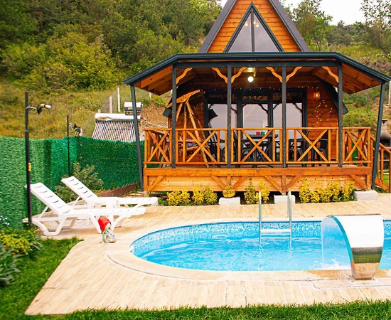Sapanca Geyve'de Doğa İçerisinde, Özel Havuzlu, Manzaralı Bungalov - 1