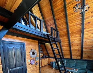 Sakarya Sapanca'da Balayı Çiftlerine Uygun, Salıncaklı, Şık Bungalov - 5