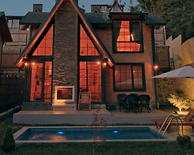 Sakarya Sapanca'da Doğa İçerisinde, Isıtmalı Havuzlu, Kiralık Bungalov - 2