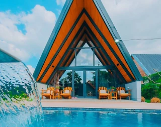 Sakarya Sapanca'da Doğa İle İç İçe, Özel Havuzlu, Lüks Bungalov - 2