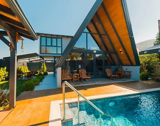 Sakarya Sapanca'da Doğa İle İç İçe, Özel Havuzlu, Lüks Bungalov - 1