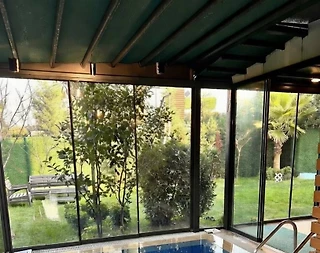Sakarya Sapanca'da Doğa Manzaralı, Kapalı Isıtmalı Havuzlu, Kiralık Villa - 1