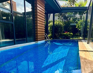 Sakarya Sapanca'da Doğa Manzaralı, Kapalı Isıtmalı Havuzlu, Kiralık Villa - 1