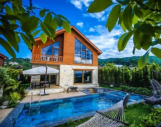 Sakarya Sapanca'da Harika Doğada, Isıtmalı Özel Havuzlu, Taş Villa - 1