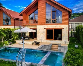 Sakarya Sapanca'da Harika Doğada, Isıtmalı Özel Havuzlu, Taş Villa - 2