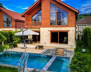 Sakarya Sapanca'da Harika Doğada, Isıtmalı Özel Havuzlu, Taş Villa - 2