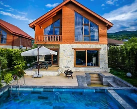 Sakarya Sapanca'da Harika Doğada, Isıtmalı Özel Havuzlu, Taş Villa - 3