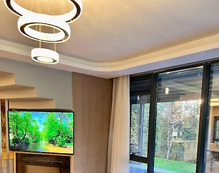 Sapanca'da Yeşillikler İçerisinde, Isıtmalı Havuzlu, Modern Villa - 5