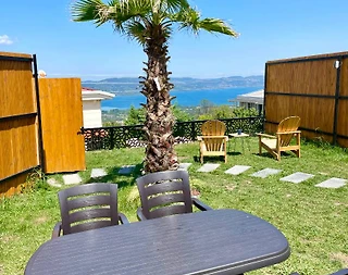 Sakarya Sapanca'da Çekirdek Ailelere Uygun, Özel Havuzlu, Göl Manzaralı Bungalov - 2