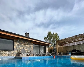 Muğla Yakaköy'de Muhteşem Deniz Manzaralı, Özel Havuzlu, 3+1 Taş Villa - 3
