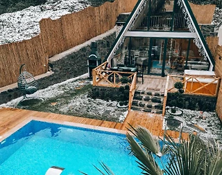 Sapanca Akçay'da Sakin Konumda, Isıtmalı Havuzlu, Bahçeli Bungalov - 3