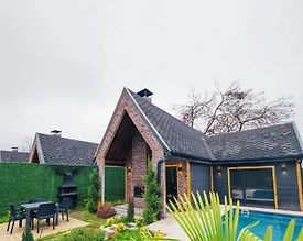 Sapanca Çayiçi'nde Muhteşem Doğada, Isıtmalı Havuzlu, Kiralık Bungalov - 3