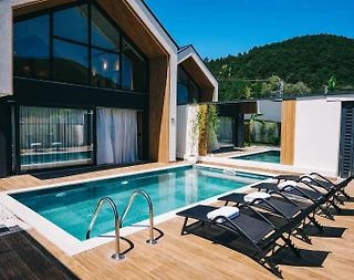 Sapanca Fevziye'de Sakin Konumda, Isıtmalı Havuzlu, Modern Villa - 3