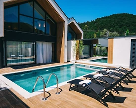 Sapanca Fevziye'de Muhteşem Doğa Manzaralı, Isıtmalı Havuzlu, Lüks Villa - 3