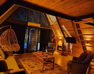 Sapanca Gazipaşa'da Bahçeli, Özel Havuzlu, Modern Bungalov - 1