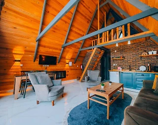 Sapanca Gazipaşa'da Doğa İle İç İçe, Isıtmalı Havuzlu, 2+1 Bungalov - 2