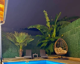 Sapanca Göl'de Merkezi Konumda, Isıtmalı Havuzlu, Kiralık Bungalov - 3