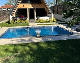 Sapanca Göldibi'nde Elverişli Konumda, Özel Havuzlu, Jakuzili Bungalov - 2