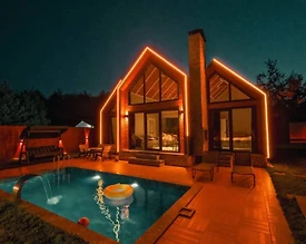 Sapanca Güldibi'nde Doğa İçerisinde, Isıtmalı Havuzlu, Kiralık Bungalov - 2